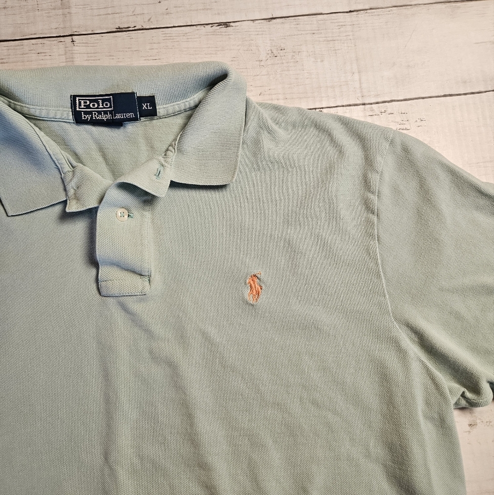 Polo By Ralph Lauren Light Blue Polo Size XL‎
